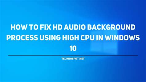 Do i need hd audio background process on startup.  Over 1,500,000+ HD wallpapers to ch...