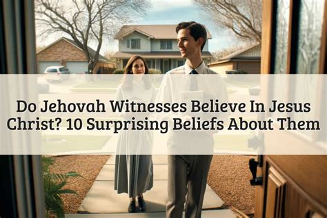 Do jehovah witnesses believe in jesus christ. Feb 1, 2013 · When challenged by non-members that they are not “Christians” because they deny many of the doctrinal tenets of the original Christian faith, often Jehovah’s Witness and Mormon adherents take offense. Reasoning that they “believe in Jesus Christ,” they question why anyone would consider them “unchristian.”. In response to these ... 