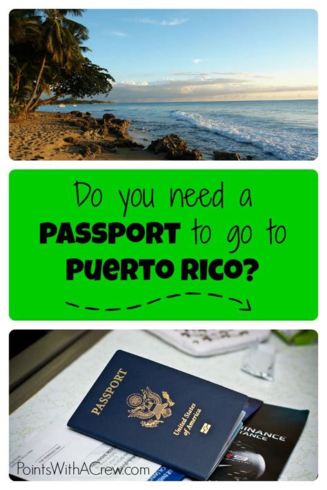 Do need a passport to go to puerto rico. Luckily, if you are a U.S. citizen arriving from the United States, you will not need a passport at all! Since Puerto Rico is a U.S. territory, there are no passport … 