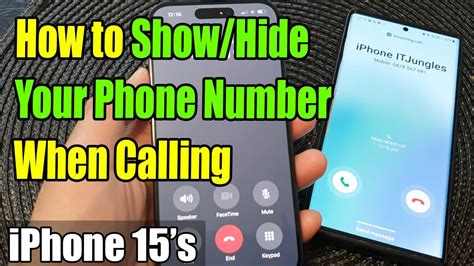Do not show number when calling