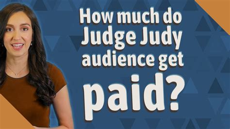 Do people get paid on judge judy. Things To Know About Do people get paid on judge judy. 