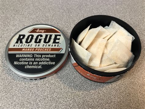 If you're conscious about your sugar intake, you'll additionally love the fact that Rogue pouches are sugar-free. 3. Juice Head Pouches. Unlike the Zyn and Rogue pouches, the Juice Head pouches contain synthetic nicotine. Synthetic nicotine is lab created and is therefore tobacco-free. This means it doesn't have any of the impurities …. 