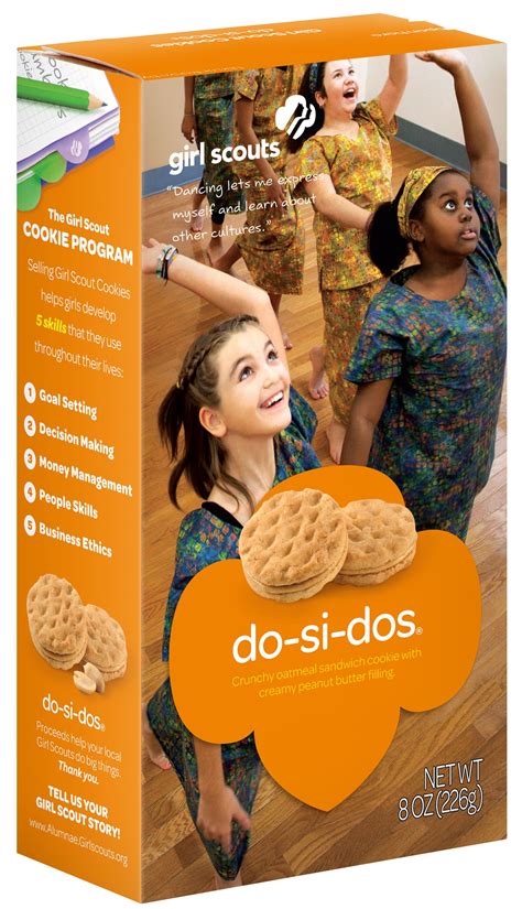 Do si do cookie. Jan 12, 2024 · Here's the complete list of flavors straight from the Girl Scouts website: Adventurefuls: brownie caramel cookie. Caramel Chocolate Chip: gluten-free chocolate chip and caramel cookie. Caramel deLites/Samoas: cookie crisp featuring caramel, chocolate drizzle, and coconut. Do-Si-Dos: oatmeal with peanut butter filling. 