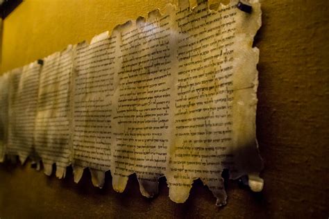 The Museum of the Bible houses 16 purported Dead Sea Scroll