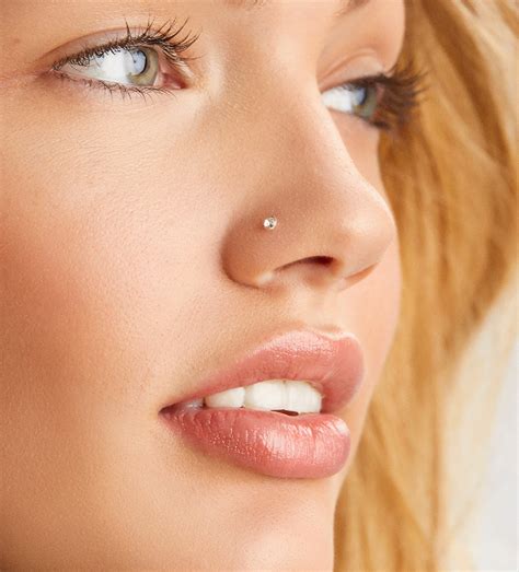 For instance, if you wanted a nose piercing or