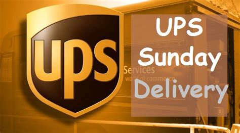 Do ups deliver on sunday. Aug 21, 2023 ... Do you need help making changes to your UPS delivery? Watch this video to learn how to make delivery changes using 3 options: Option 1 Using ... 