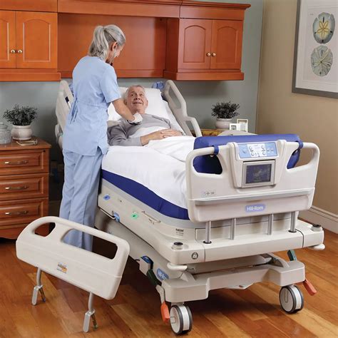 Patients can adjust the bed themselves, improving overall com
