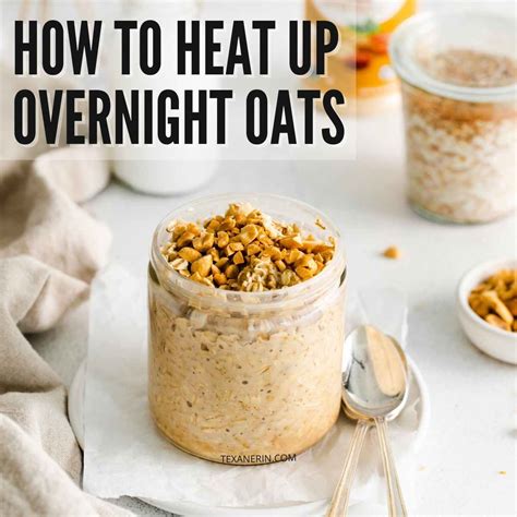 Do you heat up overnight oats. 1 cup rolled oats. 1 packet stevia. 2 tsp cinnamon. 2 Tbsp shredded coconut. 1/4 cup pecan halves. *Instructions for gift recipient: Add 1 cup of almond milk (more or less, depending on desired thickness). Mix in 1 Tbsp of maple syrup and place in refrigerator overnight. Enjoy in the morning! 