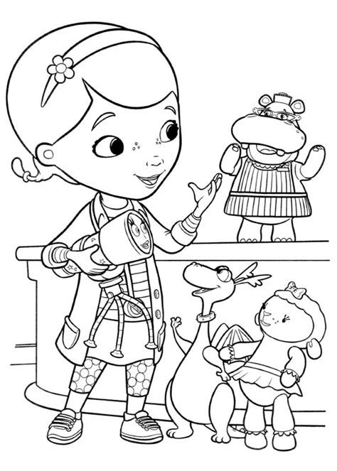 Doc McStuffins Coloring Pages Original Coloring Pages