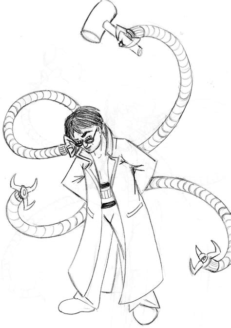 Doc Octavius Coloring Pages Coloring Pages