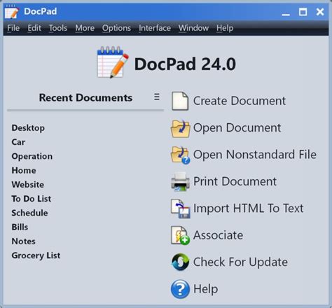 DocPad for Windows