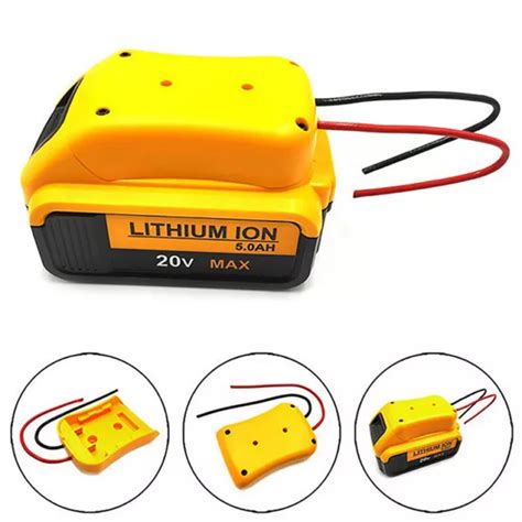 Dock Power Battery Adapter Connector For DeWALT 20V Injection …