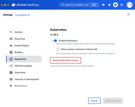 Docker desktop kubernetes failed to start. 62, this feature was called cagent.  Everythi...