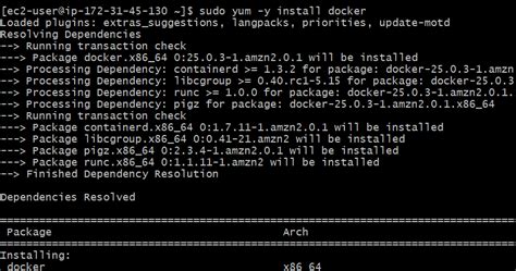 Docker is installed on this system but the daemon is not running.  Open your /etc...