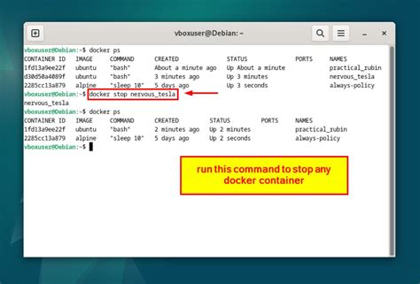 Docker kill.  We’ll use different docker commands to stop and remove...