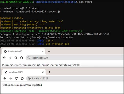 Dockerizing Tests Fresh/Brewed