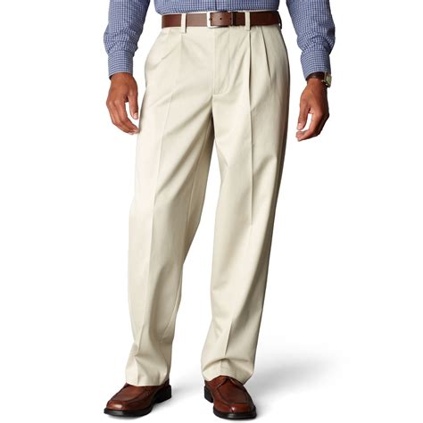 Dockers signature khaki relaxed fit pleated. Things To Know About Dockers signature khaki relaxed fit pleated. 