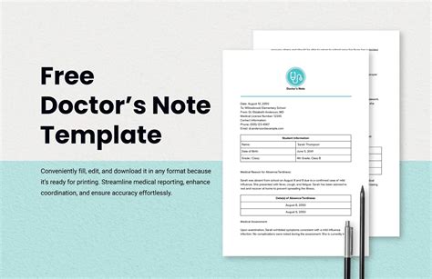 Doctor Note Templates in Google Docs
