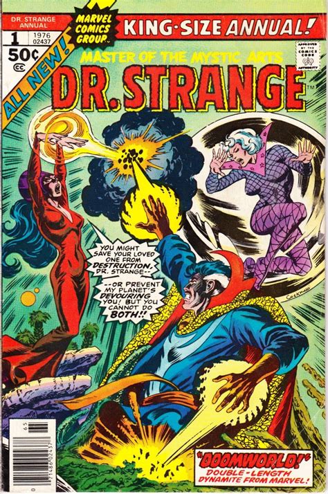 Doctor Strange (1974 series) Annual #1 in VF minus condition