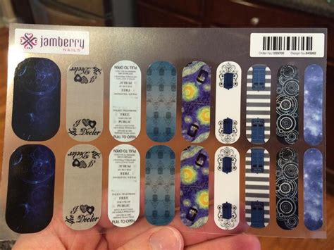 Doctor Who Nail Wraps - Etsy