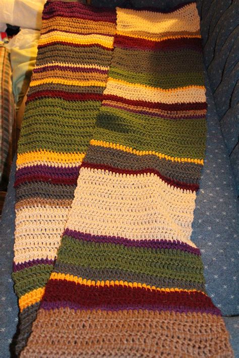 Doctor Who Scarf Pattern Croche