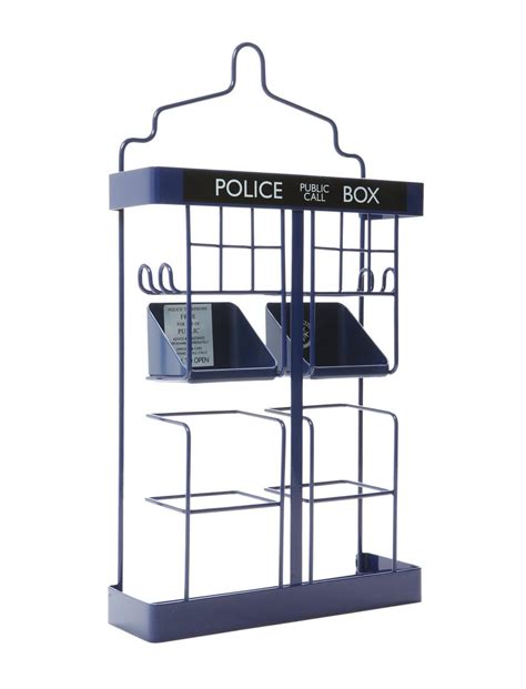 Doctor Who TARDIS Shower Rack Helps Whooligans Get Clean