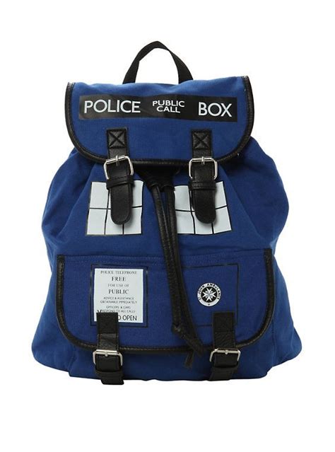 Doctor Who TARDIS Slouch Backpack BBC - Pinterest