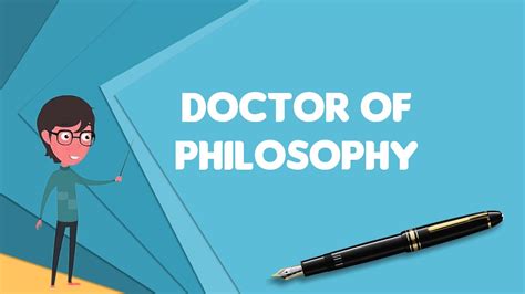 Doctor of phylosophy. Things To Know About Doctor of phylosophy. 