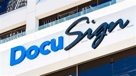 Online signature company DocuSign stock has declined by 