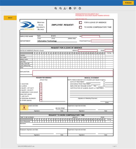 DocuSign Power Forms MSU Billings MSU Billings