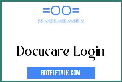 Docucare log in. Things To Know About Docucare log in. 