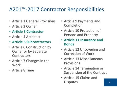 Document A201™ 2017 General Conditions of the Contract for Construction