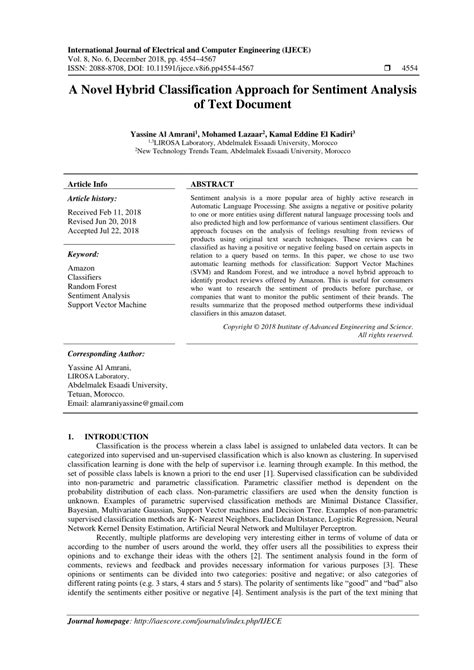 Document Sentiment classification using hybrid wavelet methodologies.