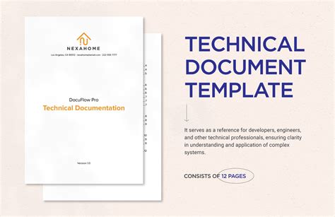 Document Template Design Technical Download