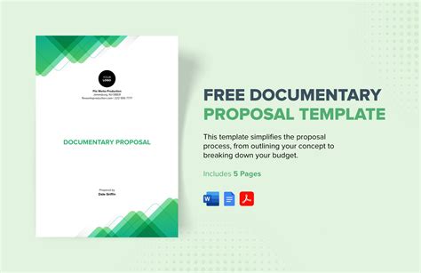 Documentary proposal template
