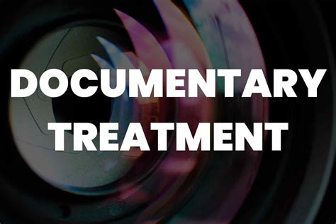 Documentary treatment sample