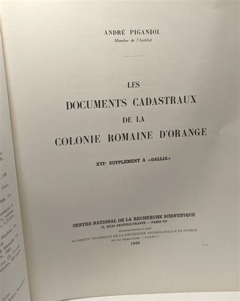 Documents cadastraux de la colonie romaine d'orange. - Manuale di servizio lexus rx 450h.