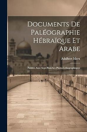 Documents de paléographie hébraïque et arabe. - Manuale di riparazione per servizio completo kymco grand dink 250.
