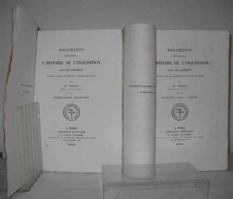 Documents pour servir à l'histoire de l'inquisition dans le languedoc. - Effectief van de belgische krijgsmacht en de militiewetgeving, 1830-1914.