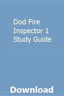 Dod fire inspector 1 study guide. - Art décoratif et industriel de l'u.r.s.s.