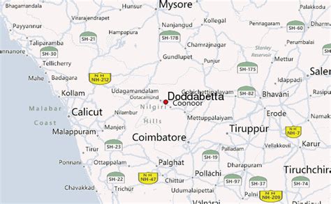 Doddabetta Weather Forecast (2636m) - Mountain-Forecast.com