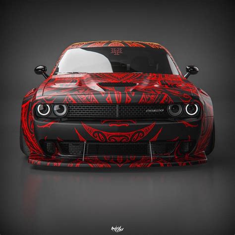 Dodge Challenger "Tattoo Master" Looks Like a Lot of Muscle autoevolution