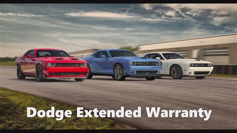 Dodge Challenger Extended Warranty - Chrysler Factory Warranty