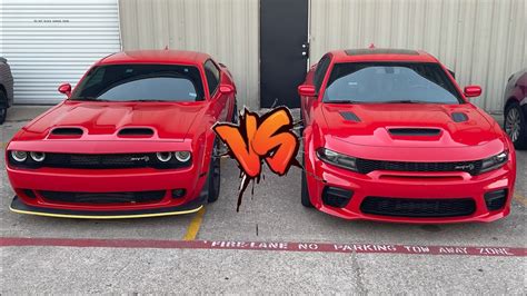 Dodge Charger Hellcat Srt Comparison - YouTube