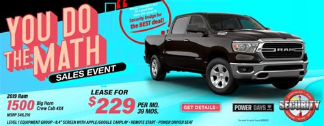 Dodge Incentives and Rebates - Dodge Discounts