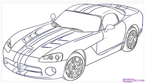 Dodge Viper Coloring Pages