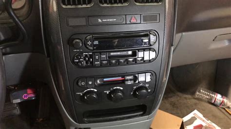 Suddenly no sound from the stereo on the Dodge Grand Caravan. Visually it works. The fuses are good. But no sound. 1. Removed head unit to check wires at b...