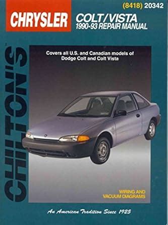 Dodge colt vista 1990 93 chiltons total car care repair manual. - Autodesk maya 2010 the modeling and animation handbook.