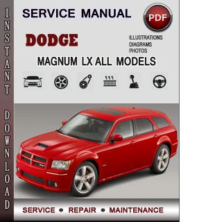 Dodge magnum lx 2005 2006 service repair manual. - Bewijzen voor de echtheid en gelijkenis der oude afbeldingen van coster.