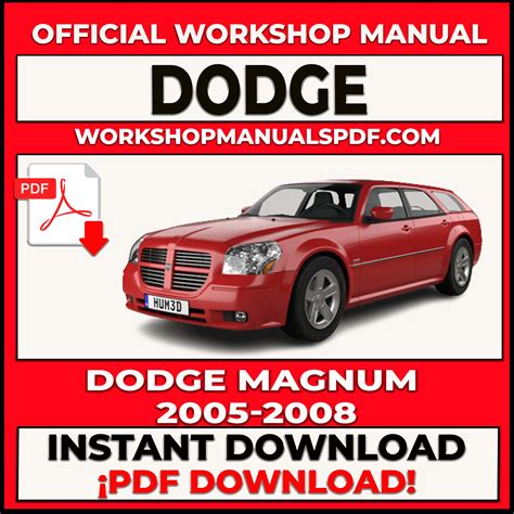 Dodge magnum service repair manual 2005 2008. - Honda xr650l service repair workshop manual 1993 2009.